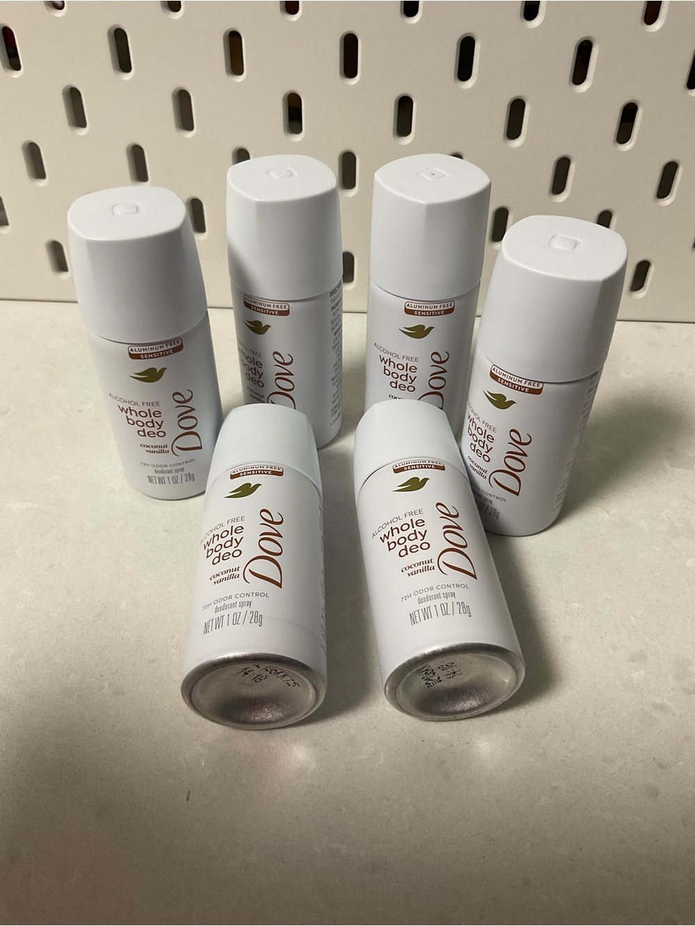 6pcs Alcohol-Free Whole Body Deo - White (Sensitive) - Pack - Picture 2 of 3